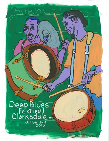 Deep Blues Fest Logo