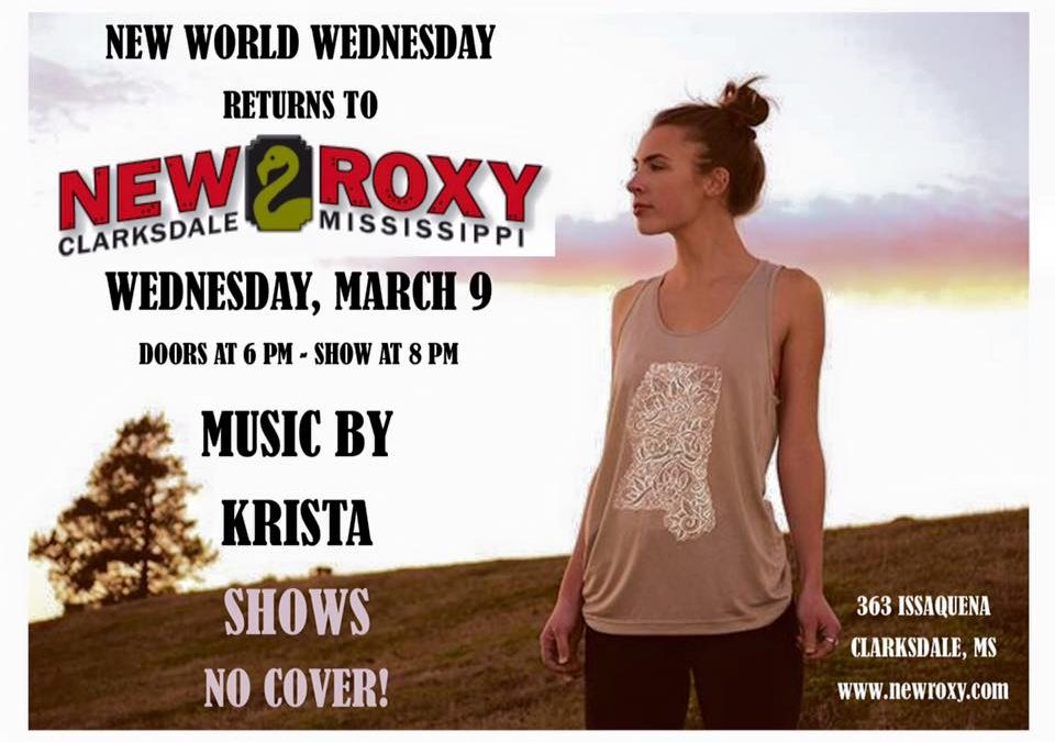 Krista Shows at the New Roxy!