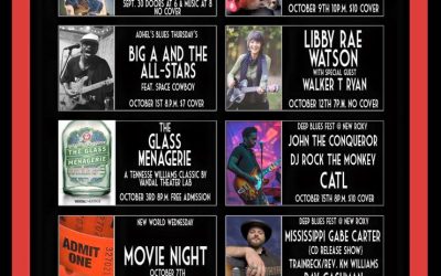 Artists & events at the New Roxy October 2015!